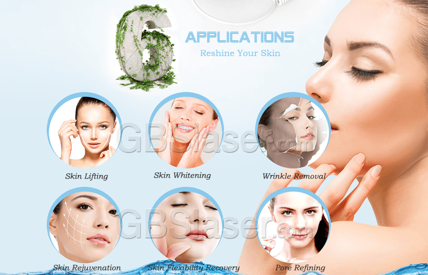 Applications of RF home use beauty machine